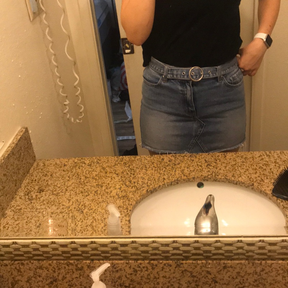 Pacsun denim skirt